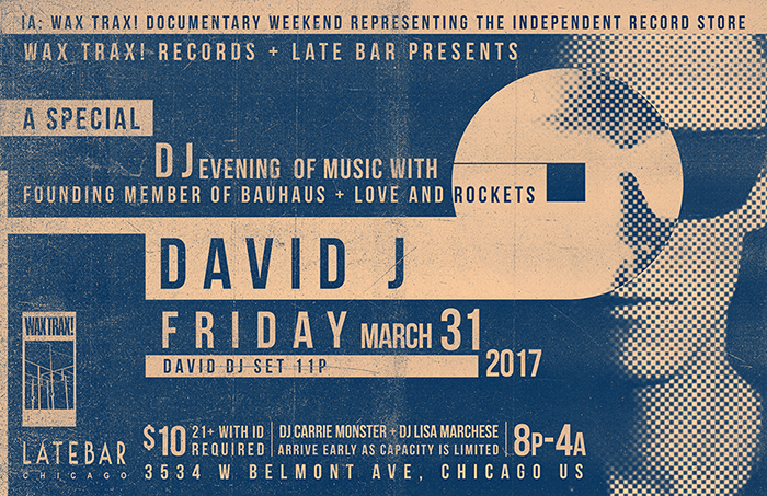 A Special DJ Evening of Music with David J